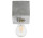 Plafon Sollux Ligthing Abel, 10cm, štvorcová, beton, E27 1x60W, šedý