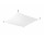 Plafon Sollux Ligthing Luna 2, 105x105cm, G13 4x18 W, biely/chróm