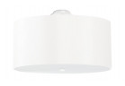 Plafon Sollux Ligthing Otto 50, okrúhly, 50x50cm, E27 5x60W, biely