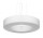 Żyrandol Sollux Ligthing Saturno 50 Slim, okrúhly, 50x50cm, E27 5x60W, biely