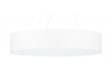 Żyrandol Sollux Ligthing Skala 60, okrúhly, 60x60cm, E27 5x60W, biely
