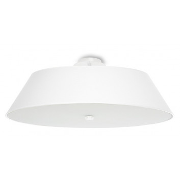 Żyrandol Sollux Ligthing Vega 70, okrúhly, 70x70cm, E27 5x60W, biely