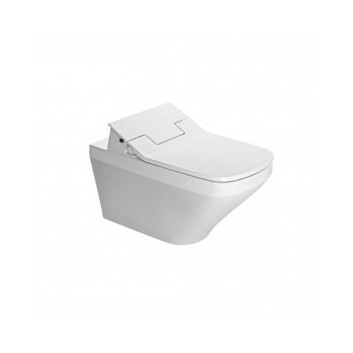 Súprava Duravit SensoWash Slim, závesné WC s sedadlom myjącą, 62x37cm, bez splachovacieho kruhu, biely alpin