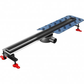 Žľab, pełny Súprava, Wiper New Premium, 1200mm, wzór Ponente, Povrchová úprava poler