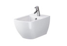 Bidet zavesený Cersanit Virgo, 56.5x36cm, z prepadom, biely