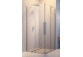 Dverí sprchové ľavé Radaway Arta KDD B 80, 800x2000mm, skladacie, profil chróm