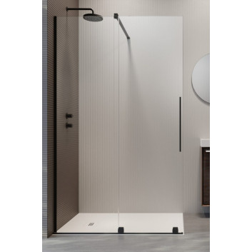 Radaway Furo Sprchový kút Walk-in 120x200cm ľavé sklo číre 10106638-01-01L/10110594-01-01