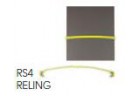 Instal Projekt reling RS4 (40 cm) - biely