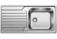 Drez obojstranný Blanco Dinas 45 S 860x500mm s automatickým uzáverom, oceľový