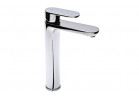 Umyvadlová batéria Valvex Tube Eco, na postavení, výška 247mm, výtokové rameno 121mm, bez zátky, chróm