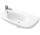 Umývadlo závesné Villeroy&Boch O.novo, 50x25cm, bez prepadu, bez otvoru pre batériu, CeramicPlus, Weiss Alpin, 