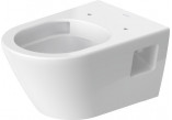 Misa toaletná Závěsná Duravit D-Neo Rimless, 54x37cm, bez rantu spłukującego, 4,5 l, UWL klasa 1, biela