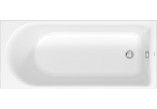 Vaňa obdĺžniková Duravit D-Neo, 150x75cm, akrylová, 1 operadlo ukośnie, biela