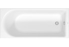 Vaňa obdĺžniková Duravit D-Neo, 170x75cm, akrylová, 1 operadlo ukośnie, biela