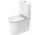 Misa kombi stojaca WC Duravit White Tulip Rimless, 65x37cm, bez rantu spłukującego, 4,5 l, UWL klasa 1, biela