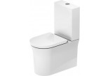Misa kombi stojaca WC Duravit D-Neo Rimless, 65x37cm, bez rantu spłukującego, 4,5 l, UWL klasa 1, biela