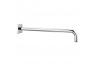 Rameno hornej sprchy Laufen, nástenné, 420mm, objímku štvorcová, chróm