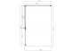 Obdĺžniková Sprchový kút Omnires Manhattan, 120x70cm, dverí sklopné, sklo transparentní, profil chróm