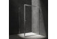 Obdĺžniková Sprchový kút Omnires Bronx, 120x90cm, dverí posuvné dvojdielny, sklo transparentní, profil chróm