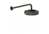 Horná sprcha Gessi Inciso, priemer 218mm, rameno nástenné 389mm, aged bronze