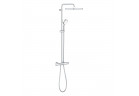 S termostatom Sprchový set Grohe Tempesta Cosmopolitan System 250 Cube, na stěnu, 2 výstupy vody, chróm