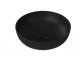 Umývadlo na postavenie na dosku Massi Molis Black, okrúhla, 38cm, bez prepadu, čierna
