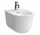Bidet závesné Laufen The New Classic, 53x37cm, prepad, otvor na batériu, biely matnéný