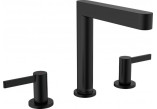 Umyvadlová batéria Hansgrohe Finoris, na postavení, páková, výška 182mm, súprava odtokový, chróm