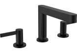 Umyvadlová batéria 3-otvorová Hansgrohe Finoris, na postavení, výška 187mm, súprava odtokový push-open, chróm
