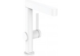 Umyvadlová batéria Hansgrohe Finoris, na postavení, obracana výtokové rameno, výška 248mm, súprava odtokový push-open, chróm