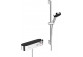 Sprchový set Hansgrohe Pulsify Select 105 3jet Relexation, sluchátko s hadicou, drążkiem i baterią termostatickou, chróm