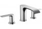 Umyvadlová batéria Hansgrohe Vivenis, na postavení, páková, výška 309mm, súprava odtokový, chróm