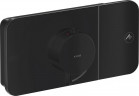 Modul s termostatom Axor One, podomietkový, 1 prijímač vody, vrchná sada, čierna matnéný