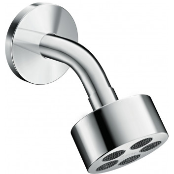 Horná sprcha Hansgrohe Pulsify 105 1jet Green, okrúhla, 105mm, chróm