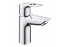 Umyvadlová batéria Grohe BauLoop, na postavení, výška 147mm, DN 15, Veľkosť S, zátka push-open, chróm