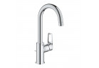 Umyvadlová batéria Grohe BauLoop, na postavení, výška 311mm, DN 15, Veľkosť L, obracana výtokové rameno, zátka automatický, chróm