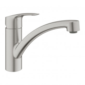 Drezová batéria Grohe Eurosmart, výška 180mm, DN 15, obracana výtokové rameno 227mm, chróm