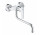 Drezová batéria Grohe Eurosmart, na stěnu, DN 15, obracana výtokové rameno 276mm, chróm