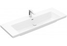 Umývadlo nábytkové Villeroy & Boch Subway 3.0, 130x47cm, z prepadom, otvor na armatúru, Stone White CeramicPlus