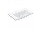 Umývadlo nábytkové Villeroy & Boch Subway 3.0, 80x47cm, bez prepadu, bez otvoru na armatúru, Stone White CeramicPlus