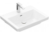 Umývadlo nábytkové Villeroy & Boch Subway 3.0, 60x47cm, z prepadom, otvor na armatúru, Weiss Alpin