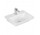 Umývadlo závesné Villeroy & Boch Subway 3.0, 55x44cm, bez prepadu, otvor na armatúru, Stone White CeramicPlus