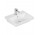 Umývadlo závesné/nábytková Villeroy & Boch Subway 3.0, 55x44cm, z prepadom, otvor na armatúru, Weiss Alpin CeramicPlus