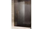 Sprchový kút Walk-In Radaway Modo New Gold II 135, sklo číre, 135x200cm, profil zlatý