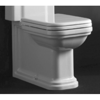 Misa kombi stojaca WC Kerasan Waldorf, 68x40cm, biela