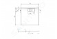 Villeroy & Boch Architectura MetalRim Štvorcová sprchová vanička 90x90x1,5 cm z akrylátu, biely Weiss Alpin