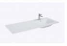 Umývadlo keramické Elita Skappa, 120 cm (80+40), pravé, s otvorom pre batériu, biely