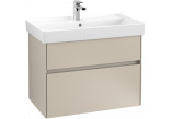 Skrinka podumývadlová Villeroy&Boch Collaro, 1254x444mm, svietidlo LED, biely lesklá