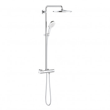 Sprchový set Grohe Rainshower SmartActive 310, na stěnu, Batéria termostatická, 2 výstupy vody, chróm