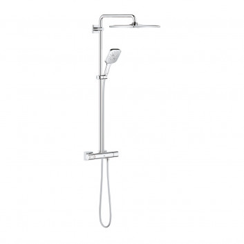 Sprchový set Grohe Rainshower SmartActive 310, na stěnu, Batéria termostatická, 2 výstupy vody, chróm